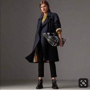 Oversized Burberry coat